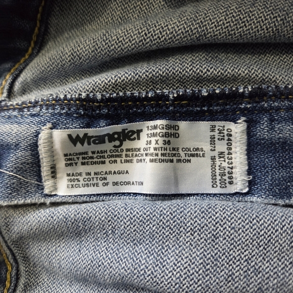 Wrangler George Strait Cowboy Cut Collection Mens Jeans Size 38x36 - Picture 7 of 7